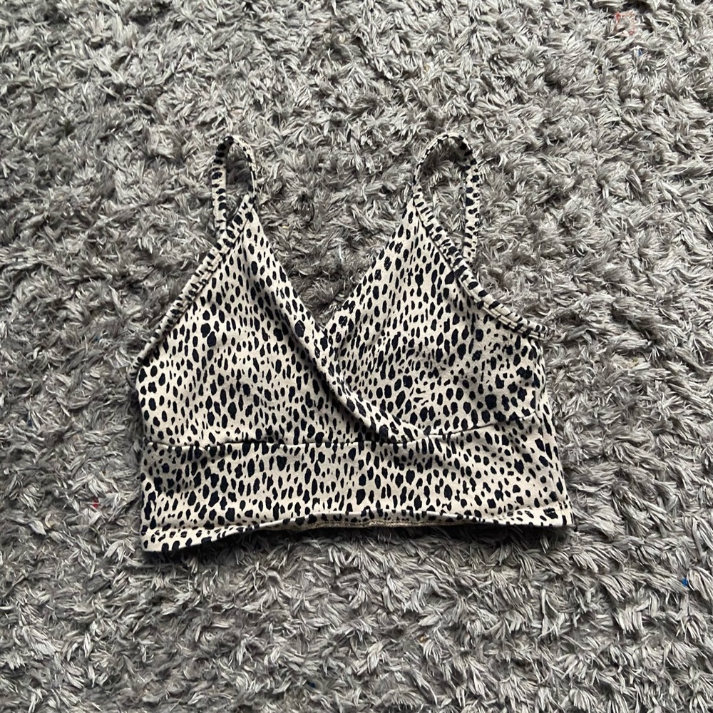 Brandy melville cheetah tank top